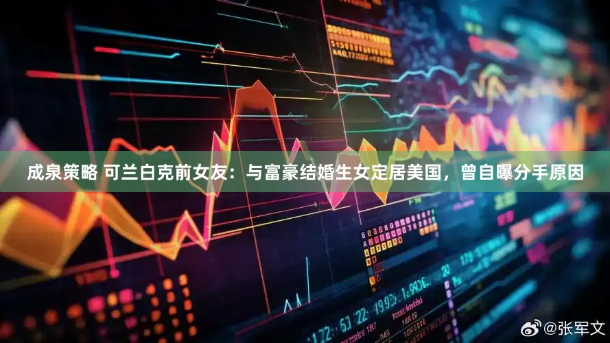 成泉策略 可兰白克前女友：与富豪结婚生女定居美国，曾自曝分手原因